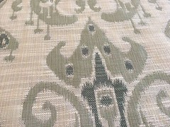 Kravet Light Green Beige Ethnic Ikat Upholstery Fabric 4.90 yd (31446-135)