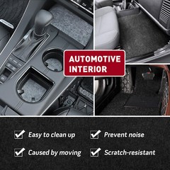 Auto Carpet Under-felt Speaker Box Sub Replace Cabinet Trunk Upholstery 4.6 sqm