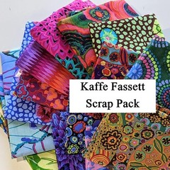 Kaffe Fassett Mystery Fabric Pack Free Spirit 10″-16″ Pieces 2.5-3 Yards Total