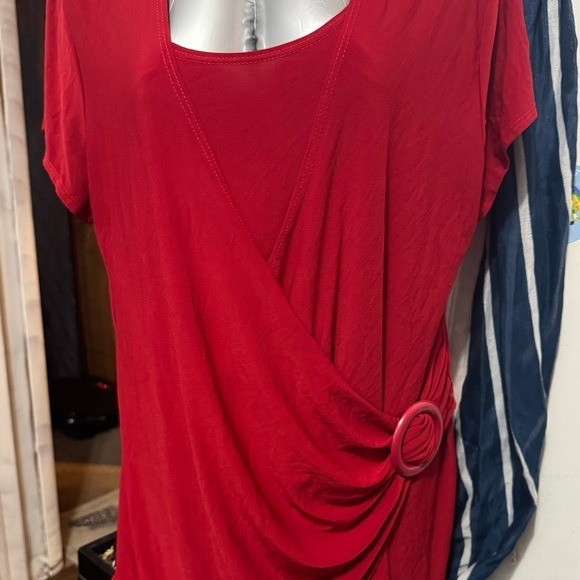 Dynamite Vibrant Red Garment (PLEASE READ DESCRIPTION & CHECK OUT THE PICTURES)