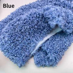 Curly Plush Faux Sherpa Fleece Fabric ry DIY Toy Doll Material 40 45CM