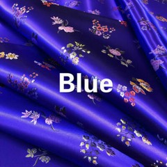 Chinese Floral Satin Faux Silk Fabric Jacquard Brocade Tang Suits Upholstery Sew