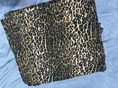 * Animal Print Leopard 1 02X 60 Wide Renmont peace NEW skirt dress crafts