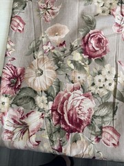 Gold Fabrics Incorporated With Gorgeous Rose And Floral Pattern 58x108inches