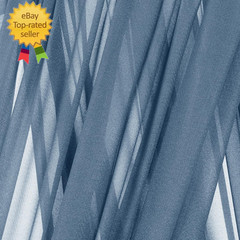 Dusty Blue Wedding Arch Draping Fabric 1 Panel 29″ X 20 FT Extra Long Gauze Drap
