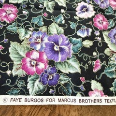 Vintage Quilting Cotton Fabric Lot 1.5 lbs Robert Kaufman Faye Burgos Marcus SSI
