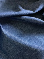 9oz Medium Wash Indigo Cotton Chambray Denim Midweight 63.5″ Wide 4 Yards Fabric