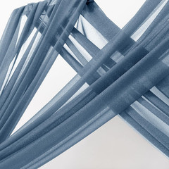 MLMC Dusty Blue Wedding Arch Draping Fabric 1 Panel 29″ X 20 FT Extra Long Gauze