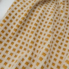 50*145cm Lamb Wool Jacquard Fabric for Winter Coats Pajamas Sofa DIY Sewing NEW