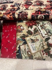 You Select ~ Cotton Christmas fabric by the yard x 45″ ~Makers Holiday, etc