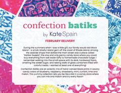 Confection Batiks Moda Kate Spain Jelly Roll
