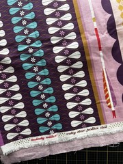 Melody Miller for Kokka / Ruby Star Polka Dot / 54 x 41 inches