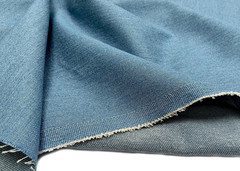 9OZ Thick Stretch Denim Fabric by the Yard for Sewing & Crafting Width 65″(Light