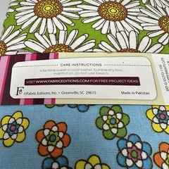 Creative Cuts Super Singles, 2 One Yard Pieces 100% Cotton Premium Quilt Fabric