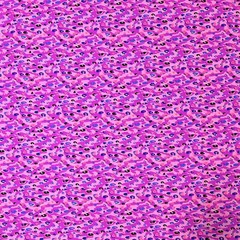 Lilly Pulitzer Cotton Poplin Fabric WILD FUCHSIA SPOTTED IN LOVE 36″ X 57″