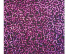 Luxury Sequin Dance Wear Stretch Fabric Material – BLACK MAGENTA