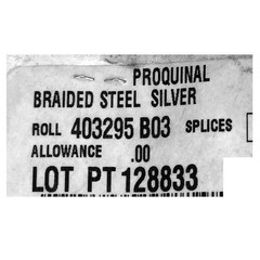 Malibu Boat Knit Back Vinyl 403295 | Braided Steel Silver 54″ (Yard)