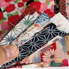 Japanese Cotton Fabric Bundle 30pcs 15cm Quilting Patchwork Craft Scrap Set