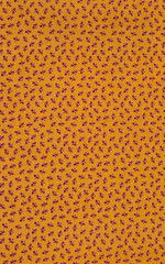 Peter Pan Fabrics Muted Orange Floral Cotton Quilt Fabric 1.8yds – 65 x 41