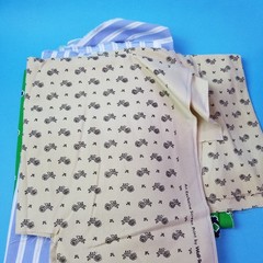 Fabric Remnant Lot Repro TRUE Vintage Scrap Grab Bag All Types Quilt Craft 5 Lb