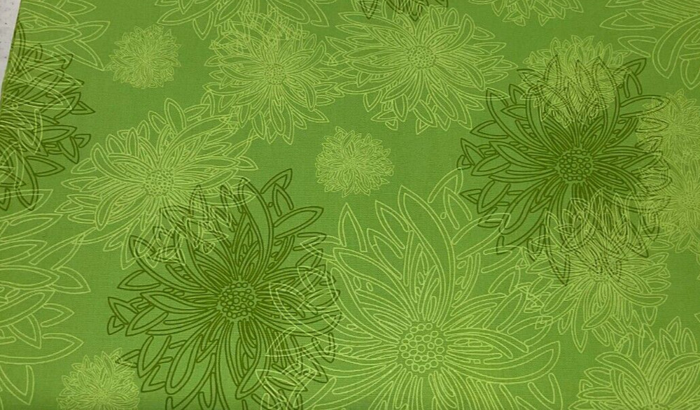 ART GALLERY FABRICS – FLORAL ELEMENTS COLLECTION #FE-527-LETTUCE- BY THE YD