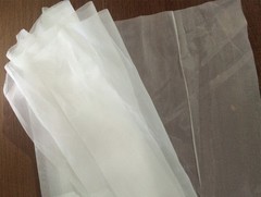 Screen Printing 160M/64T Mesh Fabric White Color DIY Stretch Screen Fame 1 yard