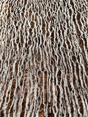 Black White Linen Blended Unique Fabric By 2 Meters, Natural Sewing Fabrics.