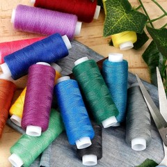 CiaraQ Sewing Threads Kits, 30 Colors Polyester 250 Yards Per 30 colors