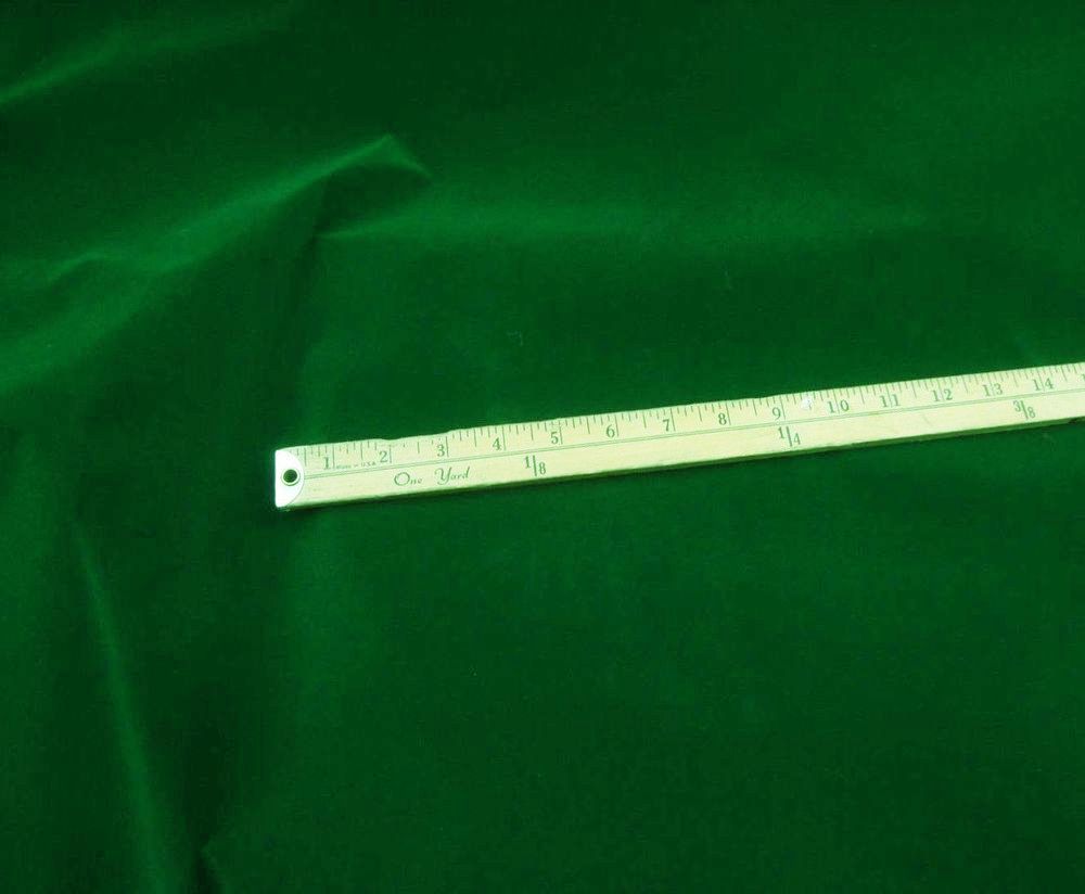 Velvet Plush Poker Table Kelly Green Nylon Fabric per yard 60″ Wide