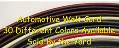 Auto Pro Welt Cord Piping Extruded Trim Outdoor UV Upholstery Vinyl BTY 30 Color