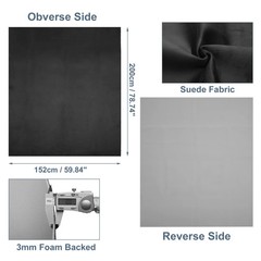 Suede Headliner Fabric for Car Truck Interior Trim Replacement 200x152cm