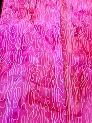 Tye Dye Pink Flowing Fabric one 17 x 20 inch piece 100% Cotton Free Shipping
