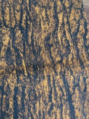 Lot of Fabric, Wood/leaf abstract design, brown, blue, green, 9oz