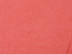 Jersey Fine Sherpa Fleece Fur Fabric Material CORAL