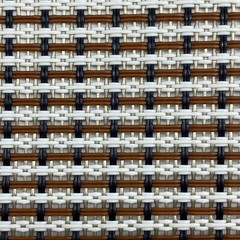 Acoustic Speaker Grill Cloth Fabric Black /Golden/White/Tan Strip 29in x 19in