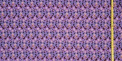 DEMON SLAYER CHIBI PURPLE ANIME 1 YARD FABRIC ( 36″ X 58″ ) BRAND NEW