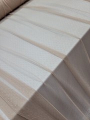 English Mesh Nude Beige Polka dots Fabric For Dress Fabric By The Yard Stretch
