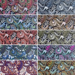 10″x 10″ 50 PCS 100% Cotton Floral Fabric Squares Bundles Quilting Supplies f…