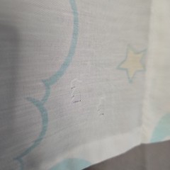 Vintage 1980s G1 First 1st Generation My Little Pony Fabric Scrap From Sheet Set
