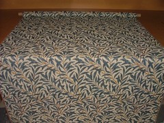 William Morris Tapestry Fabric Willow Bough Blue Curtain Upholstery 15 Metres