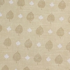 BTY Taupe Beige Leaf Stripe Interior Upholstery Fabric