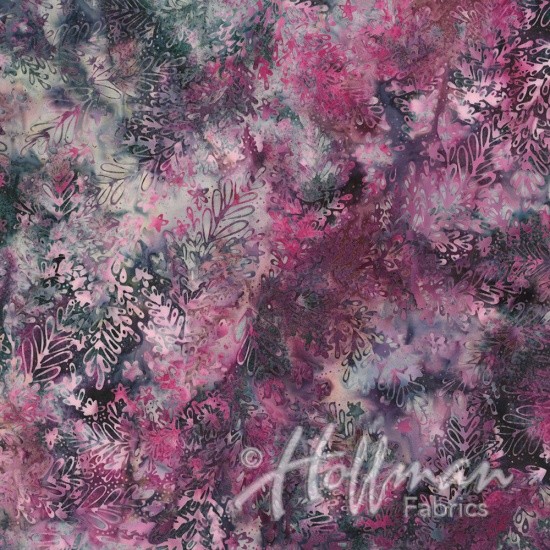 Hoffman Batiks Fabric – Bali Batik – #Q2147-590 May All Over Leaf