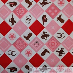 BonEful Fabric FQ Cotton Quilt White Pink Kitty Cat Word B&W Heart Love Dot Girl