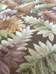 Mill Creek Autumn Leaves Green/Golden/Plum Multipurpose Fabric BTY Gorgeous