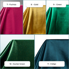 Royal Soft Velvet Upholstery Fabric
