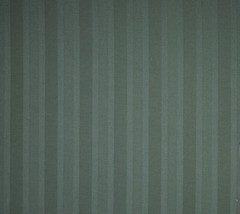 30+ Yds / SPRUCE GREEN DAMASK FAILLE STRIPE / VINTAGE /MED WEIGHT / 100% COTTON