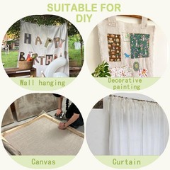 Fabrimuse Lyocell Linen 1# White 5 Yards