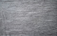 Knit Stretch Fabric Gray With Rough Outer Texture Light Weight 2.8 Yard Piece