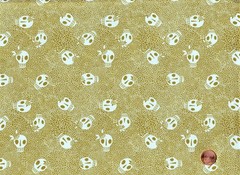 Halloween 100% Cotton Fabric: Dantinis MORE THAN BONES, 9 Prints 1/2 Yard Each