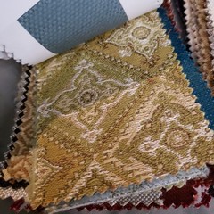 80pc Loose Fabric Samples 4x9in Fabric Swatches Various Patterns (b)